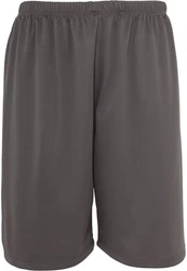 Urban Classics Bball Mesh Shorts (1-tlg) Grau/Dunkelgrau/Braun/Khaki