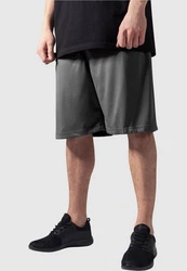 Urban Classics Bball Mesh Shorts (1-tlg) Grau/Dunkelgrau/Braun/Khaki