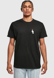 MisterTee Love Sign Tee 2.0 Rot/Schwarz/Rosa