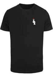 MisterTee Love Sign Tee 2.0 Rot/Schwarz/Rosa