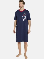 Babista Pyjamaoberteil Vieroto bunt (rot dunkelblau)