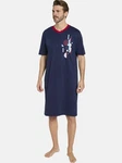 Babista Pyjamaoberteil Vieroto bunt (rot dunkelblau)