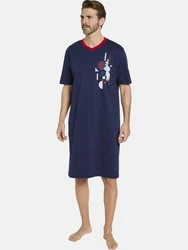 Babista Pyjamaoberteil Vieroto bunt (rot dunkelblau)