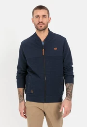 Sweatjacke mit Steppmuster