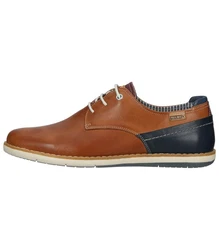 PIKOLINOS Schnürschuh M4E-4104C1 Beige/Braun/Hellblau