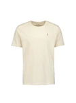 No Excess T-Shirt mit Logostickerei Khaki/Creme/Beige