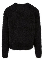 Urban Classics Rundhalspullover Feather Sweater Schwarz