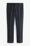 Next Slim Fit Anzughose mit Prince-of-Wales-Karo Dunkelblau/Grau/Hellblau/Blau/Dunkelgrau