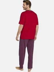 Babista Schlafanzug VISTANZA rot/blau
