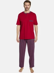 Babista Schlafanzug VISTANZA rot/blau