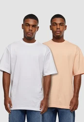 URBAN CLASSICS T-Shirt Urban Classics Herren Tall Tee (2-Pack) 