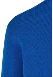 URBAN CLASSICS Rundhalspullover Heavy Oversized Sweater Blau