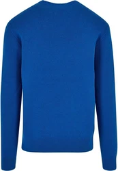 URBAN CLASSICS Rundhalspullover Heavy Oversized Sweater Blau