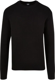 Rundhalspullover Herren Heavy Oversized Sweater (1-tlg)