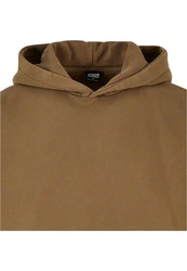 URBAN CLASSICS Kapuzensweatshirt Urban Classics Herren Hoody Braun/Khaki/Beige