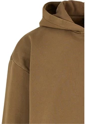 URBAN CLASSICS Kapuzensweatshirt Urban Classics Herren Hoody Braun/Khaki/Beige