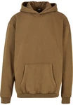 URBAN CLASSICS Kapuzensweatshirt Urban Classics Herren Hoody Braun/Khaki/Beige