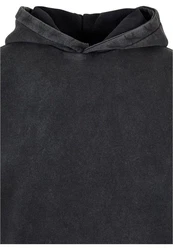 URBAN CLASSICS Kapuzensweatshirt Urban Classics Herren Hoody Dunkelgrau/Schwarz/Dunkelblau