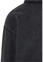 URBAN CLASSICS Kapuzensweatshirt Urban Classics Herren Hoody Dunkelgrau/Schwarz/Dunkelblau