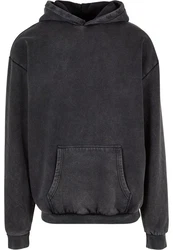 URBAN CLASSICS Kapuzensweatshirt Urban Classics Herren Hoody Dunkelgrau/Schwarz/Dunkelblau