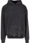 URBAN CLASSICS Kapuzensweatshirt Urban Classics Herren Hoody Dunkelgrau/Schwarz/Dunkelblau