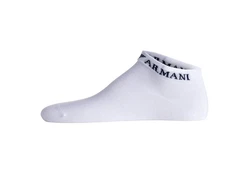 Emporio Armani Sneakersocken Herren 3er Pack CASUAL COTTON Wei