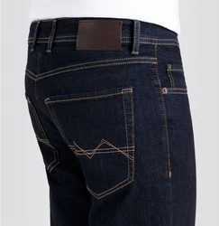 MAC 5-Pocket Hose Arne Dunkelblau/Lila