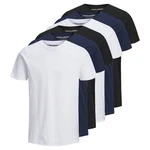 Jack & Jones T-Shirt JJEORGANIC BASIC TEE Dunkelblau/Hellblau/Blau