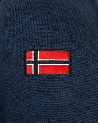 Geographical Norway Fleecejacke Herren Polar Sweat Dunkelblau/Blau