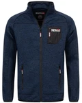 Geographical Norway Fleecejacke Herren Polar Sweat Dunkelblau/Blau