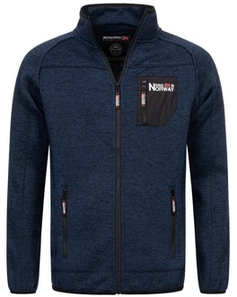 Geographical Norway Fleecejacke Herren Polar Sweat Dunkelblau/Blau