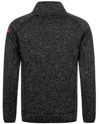 Geographical Norway Fleecejacke Herren Polar Sweat Dunkelgrau/Hellgrau/Grau/Schwarz/Rot