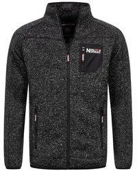 Geographical Norway Fleecejacke Herren Polar Sweat Dunkelgrau/Hellgrau/Grau/Schwarz/Rot