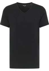 MUSTANG T-Shirt ALLEN 2er PACK mit Rundhalsausschnitt Schwarz/Dunkelgrau/Dunkelblau