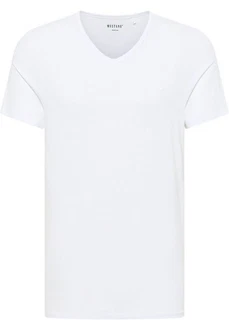 MUSTANG T-Shirt ALLEN 2er PACK mit Rundhalsausschnitt weiß MUSTANG T-Shirt ALLEN 2er PACK mit Rundhalsausschnitt weiß