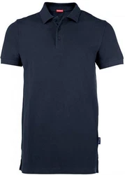 HRM Poloshirt Herren Heavy Performance Polo Dunkelblau/Blau