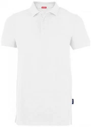 HRM Poloshirt Herren Heavy Performance Polo Weiß/Creme/Dunkelblau/Grau