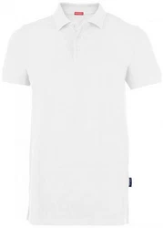 HRM Poloshirt Herren Heavy Performance Polo Weiß/Creme/Dunkelblau/Grau