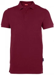HRM Poloshirt Herren Heavy Performance Polo Dunkelrot/Lila/Bordeaux/Rot/Rosa