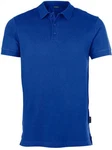 HRM Poloshirt Herren Luxury Stretch Polo Blau/Dunkelblau