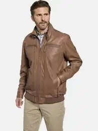 Lederjacke CORIETTA mit sieben praktischen Taschen