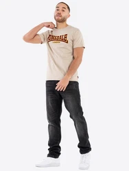 Lonsdale T-Shirt Classic Khaki/Beige/Weiß/Rot