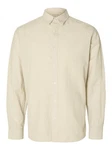 SELECTED HOMME Hemd beigemeliert