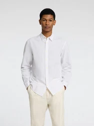 SELECTED HOMME Hemd Weiß/Khaki