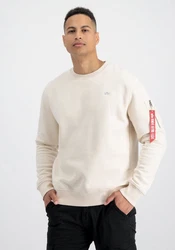 Alpha Industries Sweater Beige/Weiß/Khaki/Rot/Braun/Rosa/Creme