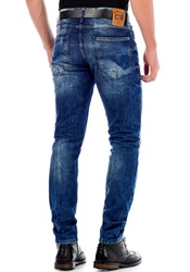 Cipo & Baxx 5-Pocket Jeans Blau/Hellblau