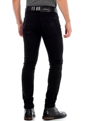 Cipo & Baxx Slim-fit Jeans Lila/Dunkelblau