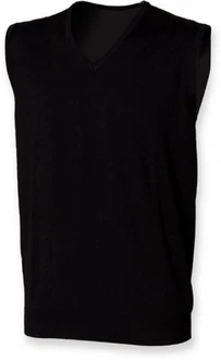 Henbury Sweatshirt Herren ärmelloser V-Ausschnitt Pullover Henbury Sweatshirt Herren ärmelloser V-Ausschnitt Pullover