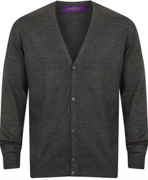 Cardigan Mens V Button Cardigan