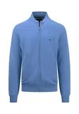 Blaue Baumwollstrickjacken image